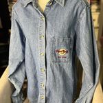 Hard Rock Cafe Denim Button Up From San Juan Photo 0