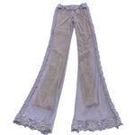 Boys Lie Boys‎ Lie x Yung Reaper Pants Womens Small Purple Lave Sheer Bell Bottoms Photo 2