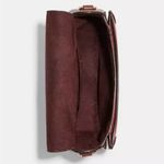 Coach  Georgie Saddle Bag In Colorblock #C3596 Photo 4
