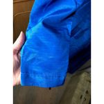 Dress quilted bodice shirtwaist dress blue black sz 6 Photo 4