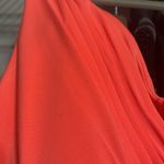 Hailey Logan ๐ Adrianna Papell Stunning Peach Side Cut Out Dress Photo 4