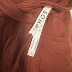 Soma  Red Relaxed Short Sleeve T-Shirt Large Photo 5