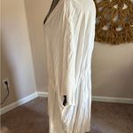 Pink Lily  Cream Cover Up With Draw Strings at waist Size XL Photo 4