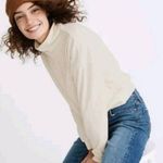 Madewell Champagne Long Sleeve Turtleneck Pullover Sweatshirt Plus Size 3X NWT Photo 2