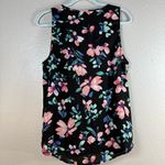 Candie's Candie’s Floral Sleeveless - Black and Pink top SZ:XL Photo 1