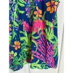 Lilly Pulitzer  Dusk Top Indigo All A Glow‎ Size XS Silk Cami Tank Photo 8