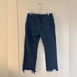 We The Free Free People Distressed Black Maggie Jeans sz 29 Photo 1
