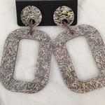 Nicole Miller New  Glittery Resin Earrings Photo 1