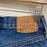 Levi's 501 Mid Thigh High Rise Denim Shorts size 24 Photo 6