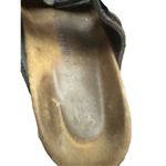 Birkenstock Germany Arizona Blue Suede Leather Slip On Slide Cork Sandal Size 38 Photo 9