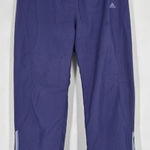 Adidas Vintage Y2K 2002 Womens Windbreaker Pants Track Pants Light Blue Medium Photo 0
