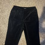 Vintage Y2K Black Velvet Pants by E39 Size 6 | Whimsigoth Bootcut Flare Photo 2