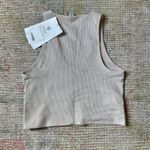 Athleta  Rib Tank Top Aurora Seamless Crop Photo 3