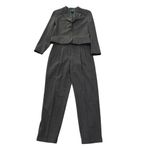 Ralph Lauren LAUREN  2-piece Gray Wool Blend‎ Pant Suit 8 Lined Classic Office Photo 4