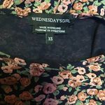 Floral peplum girly top Size XS Photo 1