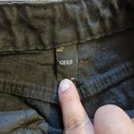 Cider  Wide leg raw hem black jeans M Photo 5