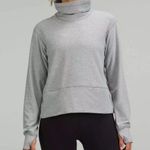 Lululemon Ready to Rulu Pullover Heathered Raceway Grey Sweatshirt Athleisure 8 Photo 0