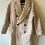 Massimo Dutti  Mid-Length Wool Blend Coat Photo 0