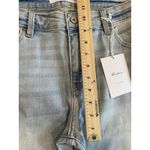 NEW Stitch Fix Jeans Womens 34" Skinny Rough Hem High Rise Denim Stretch Travel Blue Photo 4