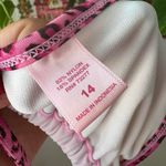 Candie's Swim Skirt/Top Bikini Set Cheetah Polka Dot Y2K Retro Womens Small Photo 4