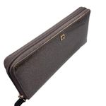 Kate Spade New York Glitter Silver Grey Zip Around Wallet Photo 2