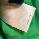 EXPRESS  Kelly Green Linen Tank Top SZ M Crop Holiday Xmas Vacation Dressy Lined Photo 6