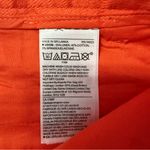 Banana Republic Avery Pants Women’s 8 Orange Linen Cotton Ankle NWT Photo 3