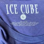 Ice Cube Blue Band Tee L Unisex Graphic Casual Short Sleeve Licensed Cotton Size L Photo 2