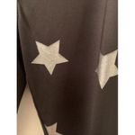 Live Love Dream  Star Print Leggings Black Silver Yoga Workout Women's Size XL Photo 8