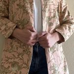 Villager Vintage Floral Long Shacket Photo 5
