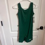 ASICS Womens Solid Singlet Green Medium Wrestling Gymnastics Leotard NWT Photo 4