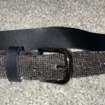 Garage  Gray Rhinestone Belt NWOT Photo 1