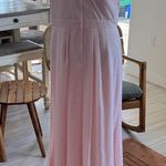 David's Bridal  One-Shoulder Pink Dress Photo 7