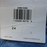 Levi's NWT Wedgie in Charleston Breeze High Rise Tapered Leg Stretch Jeans 24 Photo 3