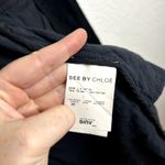 See By Chloe  Eyelet Lace Peacoat Womens SIze 6 Black Cotton Twee Coquette Italy Photo 7