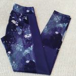 Adidas Women's  Climalite Purple Galaxy Space Flight Leggings Size SML EUC #6436 Photo 3
