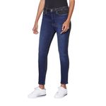 frame denim Frame Le One Skinny Teller Jean in Two Tone Wash Blue Dark Gray Denim Size 2 NWT Photo 4