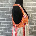 Free People Dream Darlin Floral Patchwork Tank Top Size Small EUC Photo 5