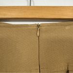 Boho Studio Tan Pleated Mini Skirt Womens S Skort School Girl Preppy Academia Photo 7