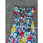 Boden Lilah Multiway Dress Size 6 Halter Strapless Smocked Back Colorful Floral Blue Photo 10