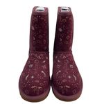 UGG Women’s Wild Grape Classic Zodiac Short Suede Boots Size 6 Cozy Winter Photo 6