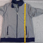 Ralph Lauren Lauren Women's Striped Zip-Up Athleisure Jacket Multicolor XL Photo 8