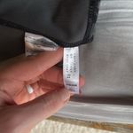 Adidas  Size Medium Black Gray Tank Top Geometric Cross Low Back Athletic Workout Photo 6