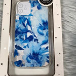 Love Ellie Blue Floral Pattern iPhone Case Photo 2