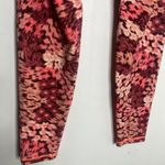 Aerie Offline Real Me Xtra Hold Hold Pink Pattern 7/8 Athletic Leggings Small Photo 7