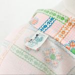 Vintage Gingham Patchwork Snap Coat in Pink | Size M Size M Photo 13