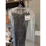 Norma Kamali  Corset Lace Mermaid Gown Long Black Peony Nude Womens Size S 36 Photo 10