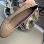 David Tate leather simona low block heel taupe Size 6.5 Photo 7