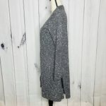 Sweet Pea Black Gray Ribbed Cardigan Size M Long Sleeve Lightweight Size M Photo 4