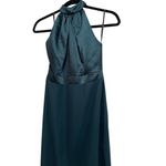 After Six Open Back Maxi Dress Women's Green 4R Photo 3